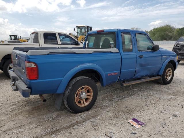 1FTYR44U92PA70216 - 2002 FORD RANGER SUPER CAB BLUE photo 3