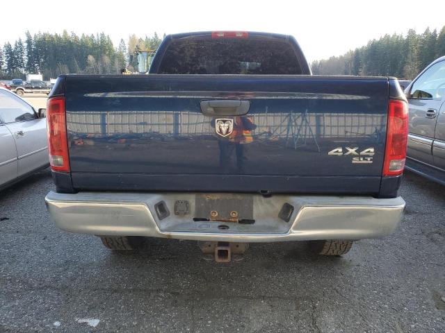 3D7KS19D96G162623 - 2006 DODGE RAM 1500 BLUE photo 6