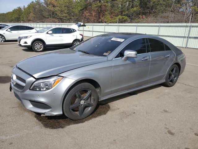 WDDLJ9BB8FA157362 - 2015 MERCEDES-BENZ CLS 550 4MATIC GRAY photo 1