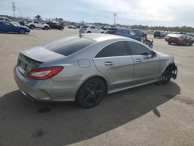 WDDLJ9BB8FA157362 - 2015 MERCEDES-BENZ CLS 550 4MATIC GRAY photo 3