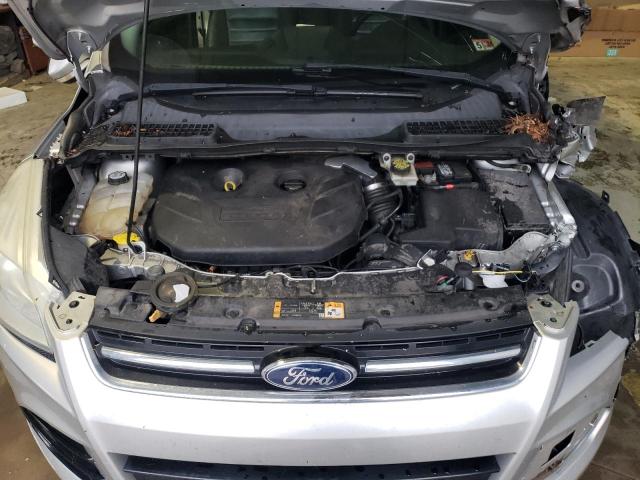 1FMCU0H97DUA87006 - 2013 FORD ESCAPE SEL SILVER photo 11