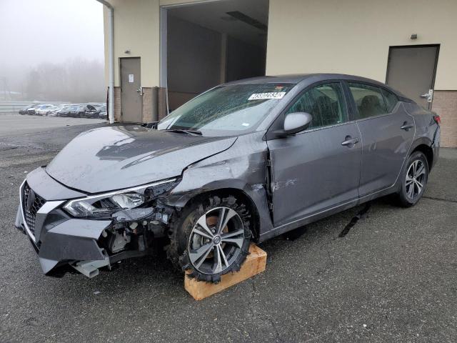 3N1AB8CV1NY290589 - 2022 NISSAN SENTRA SV GRAY photo 1