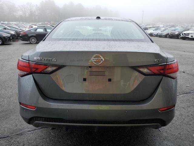 3N1AB8CV1NY290589 - 2022 NISSAN SENTRA SV GRAY photo 6