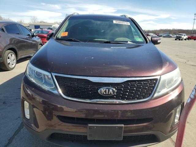 5XYKT4A63FG602355 - 2015 KIA SORENTO LX BURGUNDY photo 5