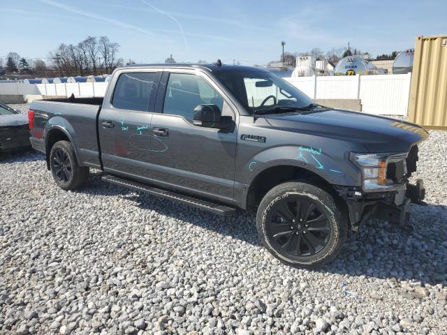 1FTFW1E46LFB14547 - 2020 FORD F150 SUPERCREW GRAY photo 4