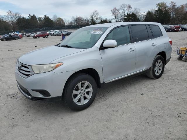 5TDZA3EH5DS042106 - 2013 TOYOTA HIGHLANDER BASE GRAY photo 1