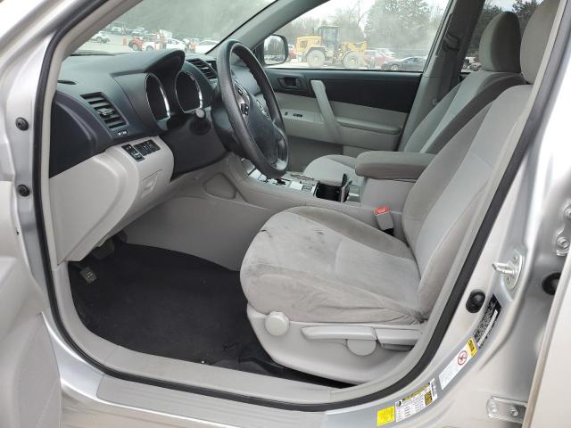 5TDZA3EH5DS042106 - 2013 TOYOTA HIGHLANDER BASE Gris photo 7