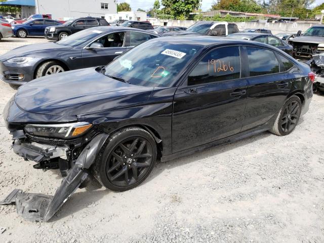 2HGFE2F52NH556986 - 2022 HONDA CIVIC SPORT 黑色 照片 1