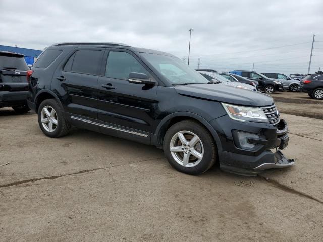 1FM5K8DH6GGB59486 - 2016 FORD EXPLORER XLT BLACK photo 4