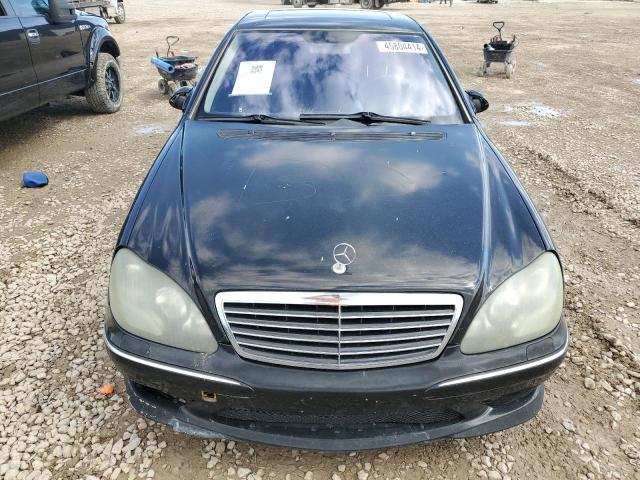 WDBNG70J95A456713 - 2005 MERCEDES-BENZ S 430 BLACK photo 5