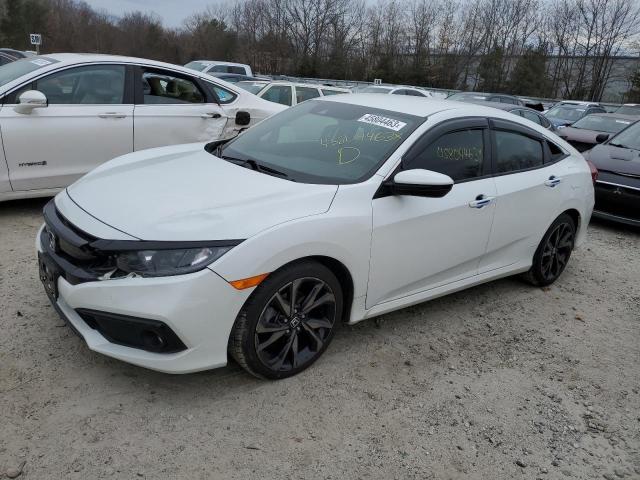 2HGFC2F8XKH533743 - 2019 HONDA CIVIC SPORT 白色 照片 1