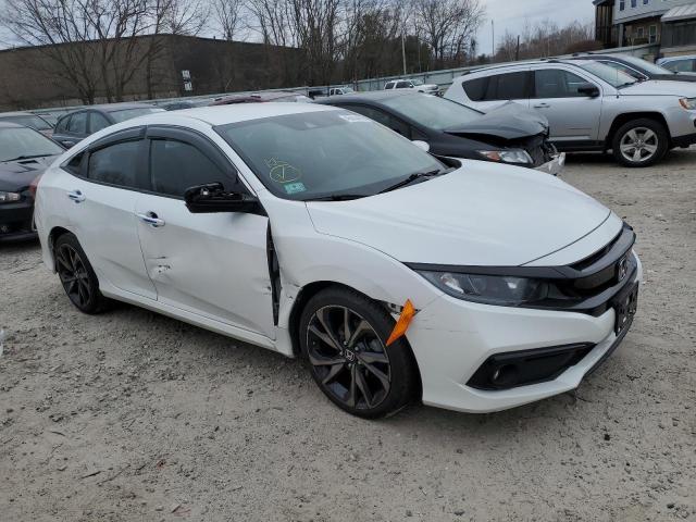 2HGFC2F8XKH533743 - 2019 HONDA CIVIC SPORT 白色 照片 4