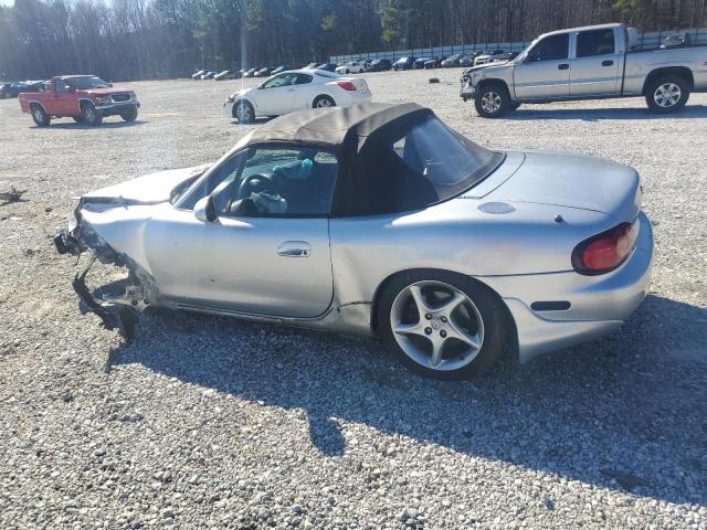 JM1NB353930300452 - 2003 MAZDA MX-5 MIATA BASE SILVER photo 2