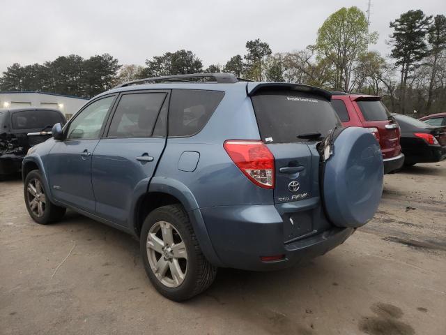 JTMZK32V166001112 - 2006 TOYOTA RAV4 SPORT BLUE photo 2