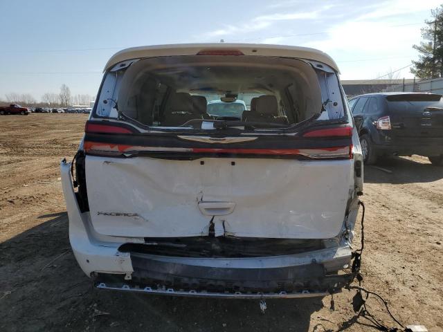 2C4RC1BG2MR533588 - 2021 CHRYSLER PACIFICA TOURING L WHITE photo 6