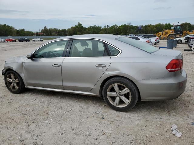 1VWBH7A35CC034664 - 2012 VOLKSWAGEN PASSAT SE SILVER photo 2