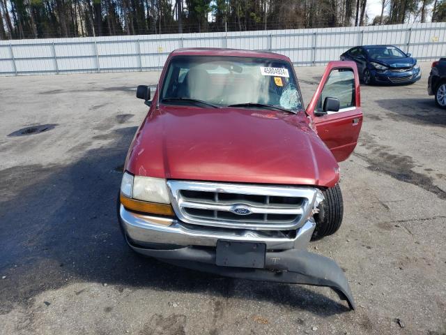 1FTYR14VXYTA95097 - 2000 FORD RANGER SUPER CAB BURGUNDY photo 5