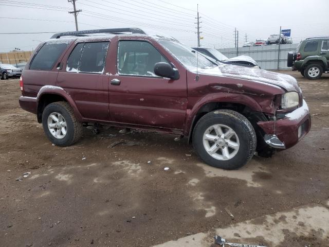 JN8DR09Y54W906202 - 2004 NISSAN PATHFINDER LE 栗色 照片 4