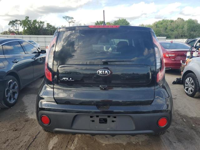 KNDJN2A23K7696235 - 2019 KIA SOUL BLACK photo 6