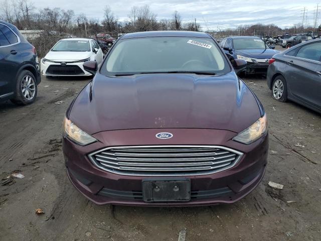 3FA6P0LU2JR148937 - 2018 FORD FUSION SE HYBRID MAROON photo 5