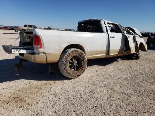 3C6UR5LL8GG159663 - 2016 RAM 2500 LONGHORN WHITE photo 3