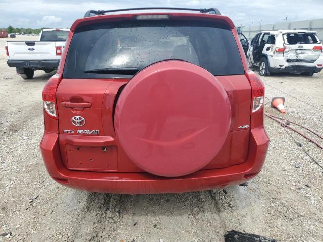 JTMBD33V686056345 - 2008 TOYOTA RAV4 RED photo 6