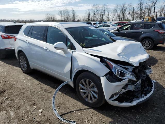 LRBFX2SA7LD033063 - 2020 BUICK ENVISION ESSENCE თეთრი ფოტო 4