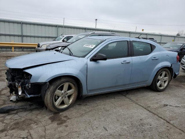 1C3CDZABXDN644432 - 2013 DODGE AVENGER SE BLUE photo 1