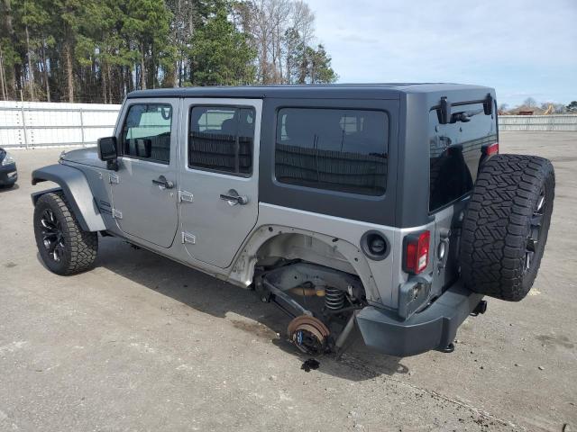 1C4BJWDG6HL749332 - 2017 JEEP WRANGLER U SPORT SILVER photo 2