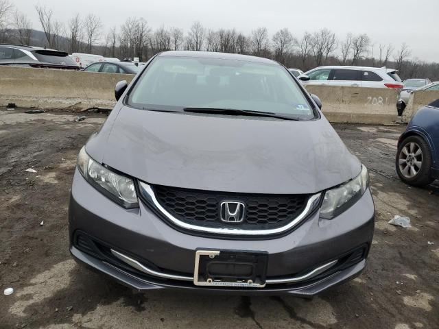 19XFB2F59FE221583 - 2015 HONDA CIVIC LX GRAY photo 5