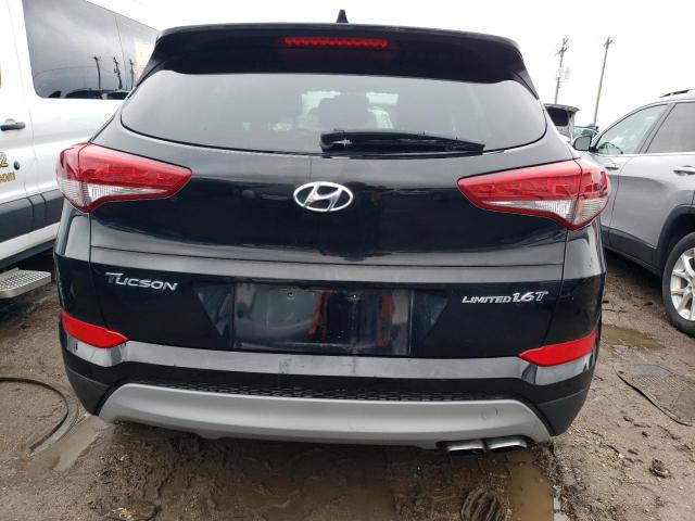 KM8J3CA27HU292825 - 2017 HYUNDAI TUCSON LIMITED BLACK photo 6