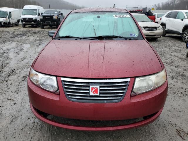 1G8AJ55F36Z168578 - 2006 SATURN ION LEVEL 2 Tünd qırmızı foto 5