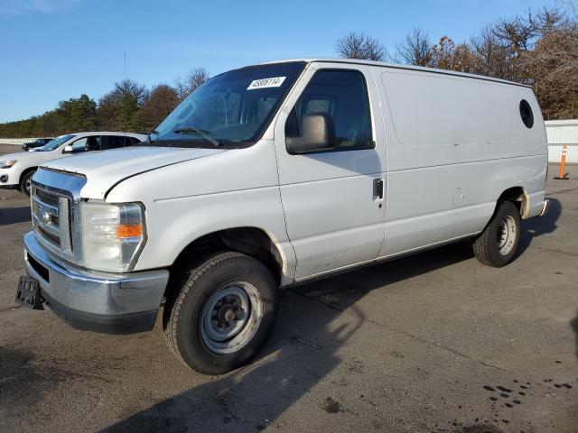 1FTNE14W38DA19318 - 2008 FORD ECONOLINE E150 VAN WHITE photo 1