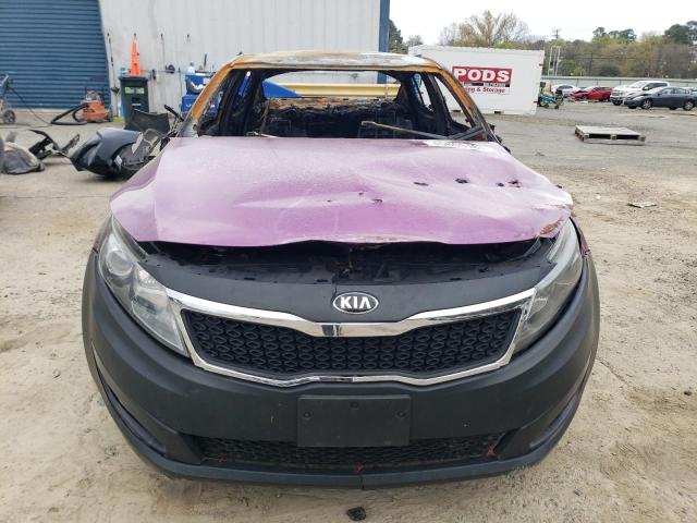 KNAGM4A75B5166247 - 2011 KIA OPTIMA LX PURPLE photo 5