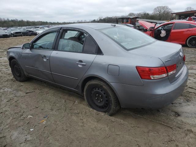 5NPET46C07H245108 - 2007 HYUNDAI SONATA GLS GRAY photo 2