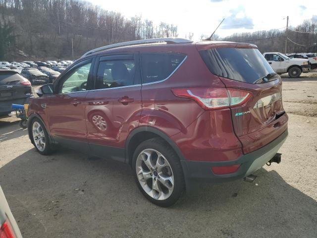 1FMCU9J90EUB77839 - 2014 FORD ESCAPE TITANIUM RED photo 2