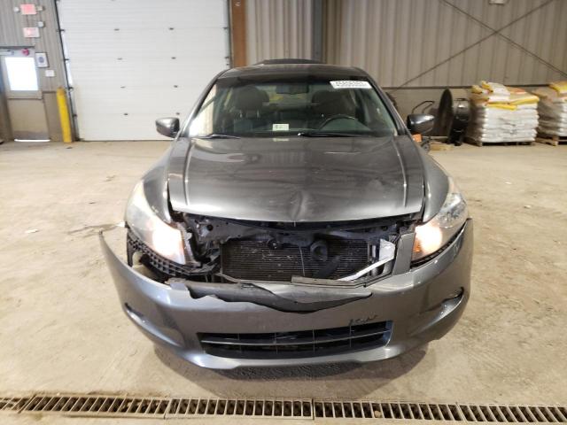 1HGCP36849A004486 - 2009 HONDA ACCORD EXL GRAY photo 5