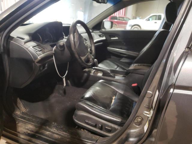 1HGCP36849A004486 - 2009 HONDA ACCORD EXL GRAY photo 7