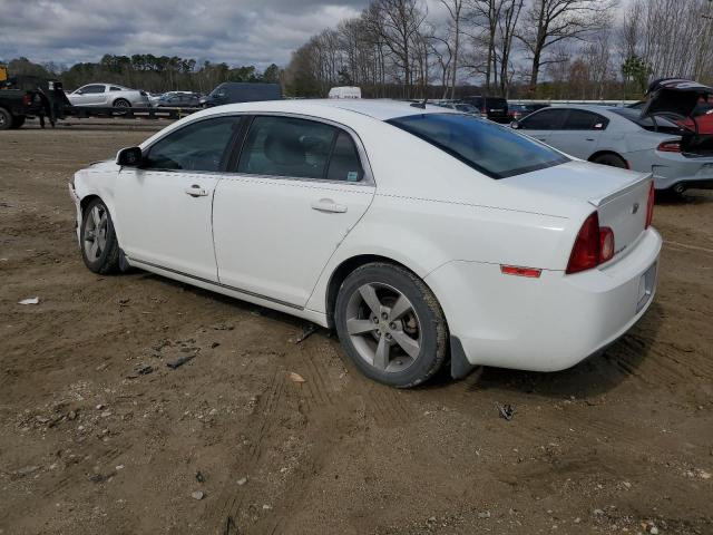 1G1ZC5E18BF308345 - 2011 CHEVROLET MALIBU 1LT WHITE photo 2