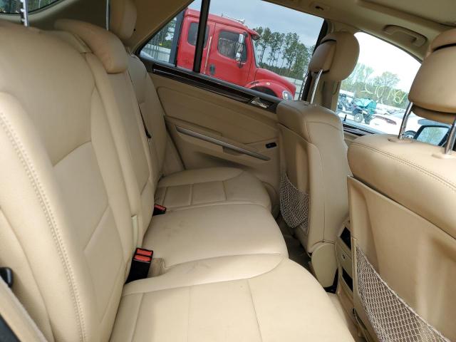 4JGBB8GB0BA729486 - 2011 MERCEDES-BENZ ML 350 4MATIC BLACK photo 10