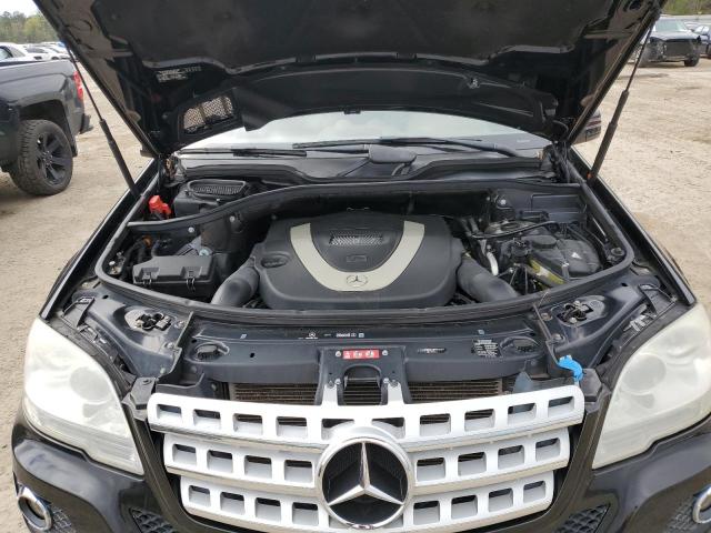 4JGBB8GB0BA729486 - 2011 MERCEDES-BENZ ML 350 4MATIC BLACK photo 11