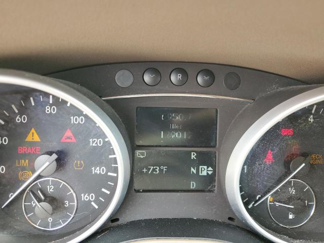 4JGBB8GB0BA729486 - 2011 MERCEDES-BENZ ML 350 4MATIC BLACK photo 9