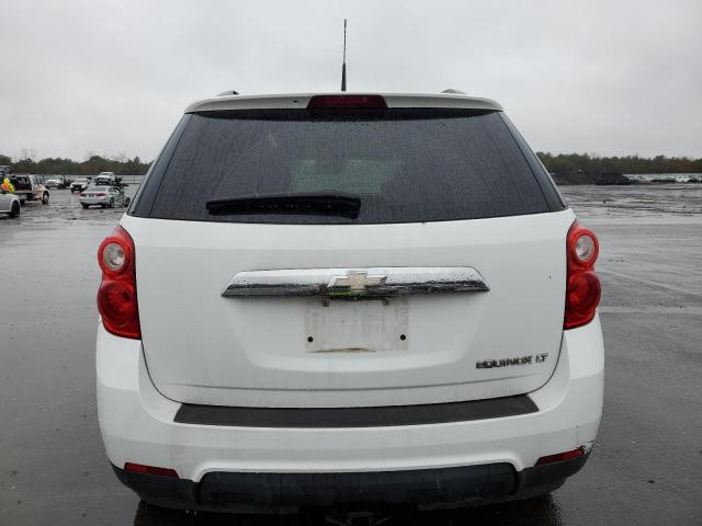 2CNALDEW3A6274698 - 2010 CHEVROLET EQUINOX LT WHITE photo 6