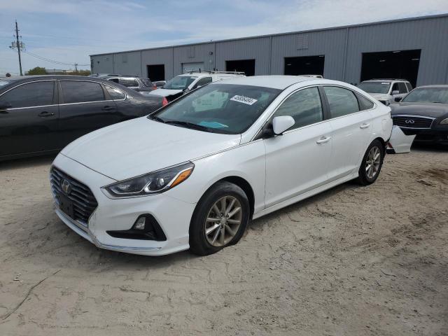 5NPE24AF2KH803148 - 2019 HYUNDAI SONATA SE WHITE photo 1