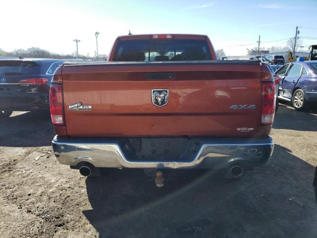 1C6RR7LT2DS602315 - 2013 RAM 1500 SLT ORANGE photo 6