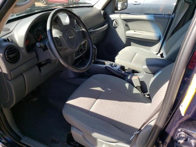 1J4GL38KX5W723074 - 2005 JEEP LIBERTY RENEGADE BLUE photo 7