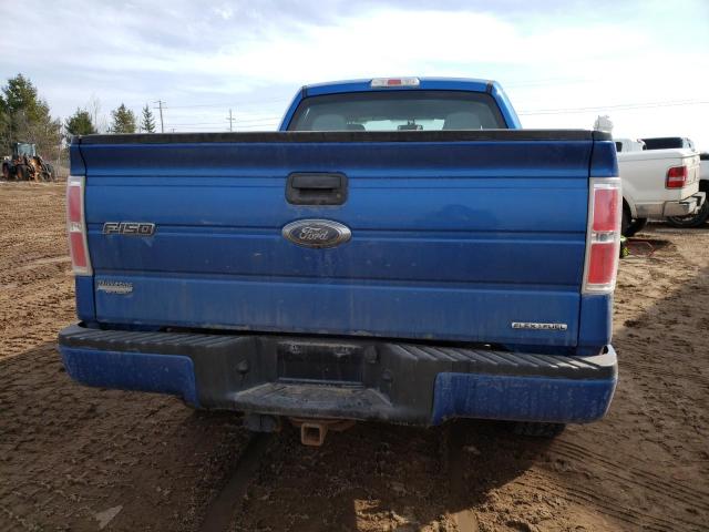 1FTFX1EF3EFA82867 - 2014 FORD F150 SUPER CAB BLUE photo 6