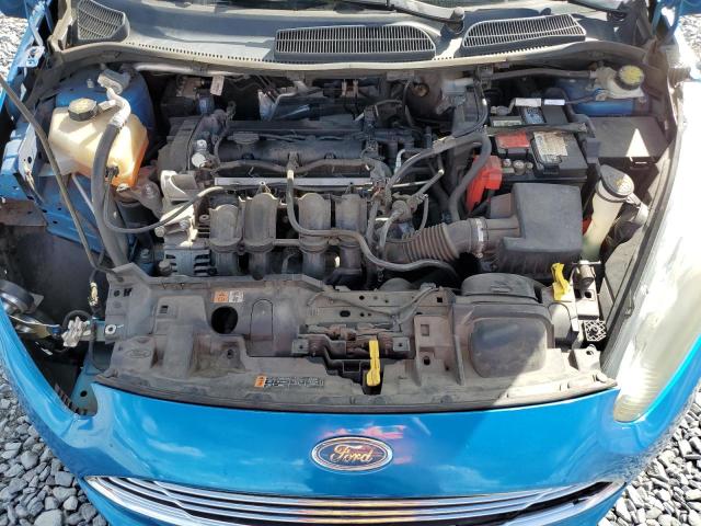 3FADP4BJ7FM160480 - 2015 FORD FIESTA SE BLUE photo 11