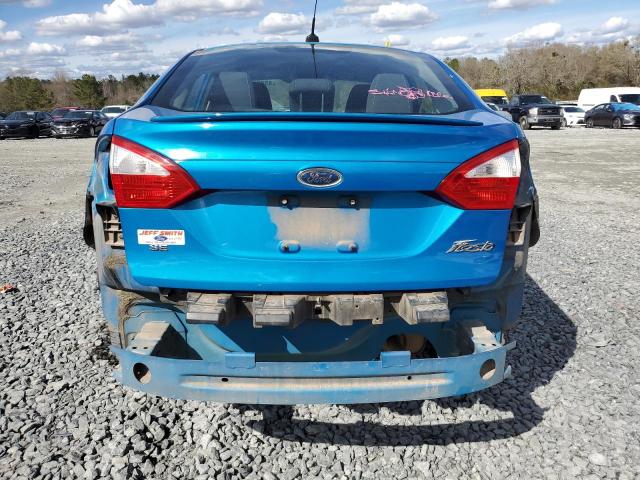 3FADP4BJ7FM160480 - 2015 FORD FIESTA SE BLUE photo 6