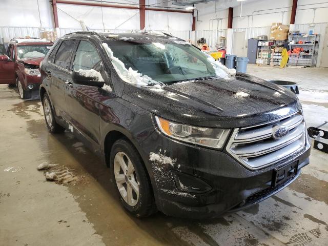 2FMTK4G85FBB90035 - 2015 FORD EDGE SE BLACK photo 4